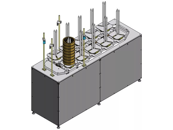 Accuway Stacking type Type CNC Lathe Work Stocker