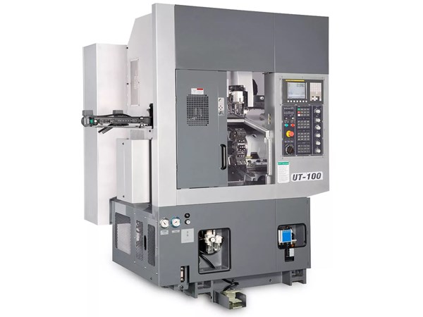 Accuway UT-100 CNC Lathe Integrated Loader Lathe