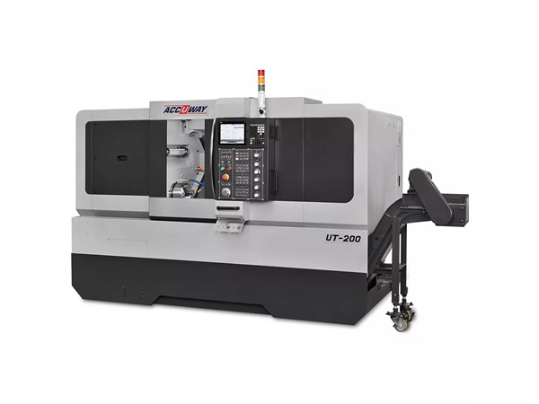 Accuway UT-200 CNC Lathe Single Turret – Single Spindle