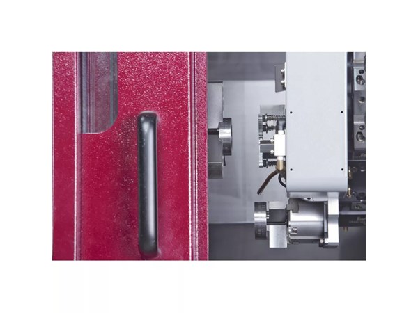 Accuway UT-100MX CNC Lathe Integrated Loader Lathe