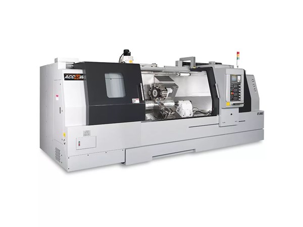Accuway UT-300LX CNC Lathe Single Turret – Single Spindle