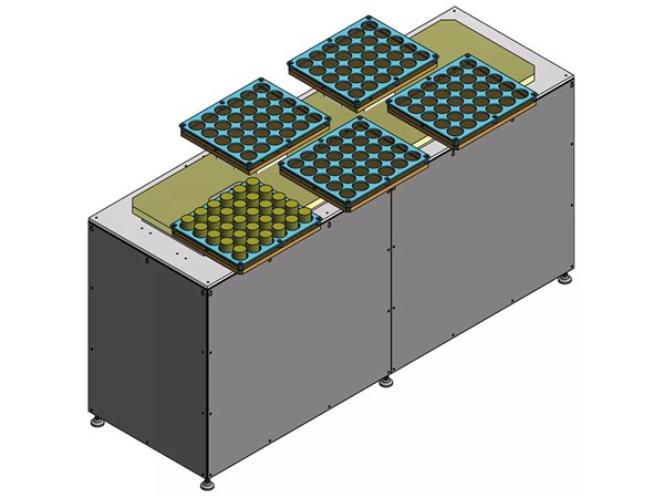 Accuway Plate Cyclic Type CNC Lathe Work Stocker
