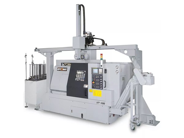 Accuway UT-300 CNC Lathe Single Turret – Single Spindle