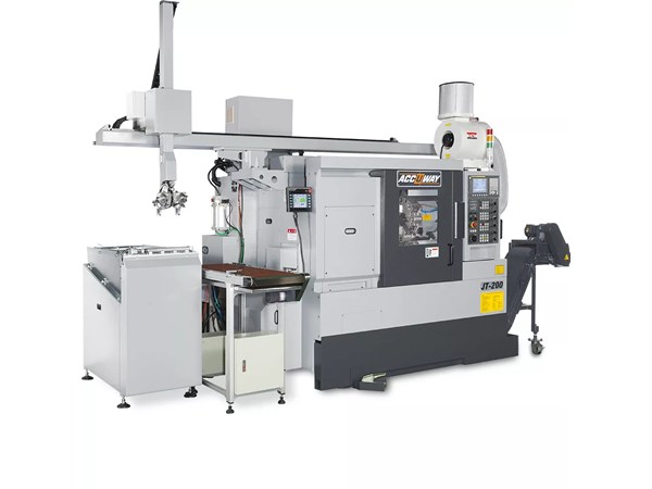 Accuway JT-200 CNC Lathe Single Turret – Single Spindle