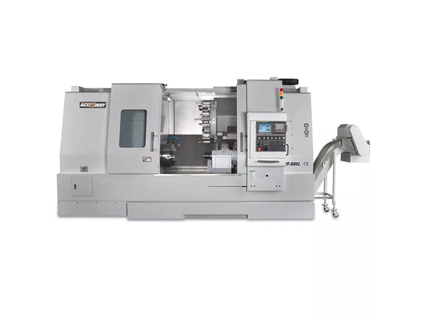 Accuway UT-600L CNC Lathe Single Turret – Single Spindle