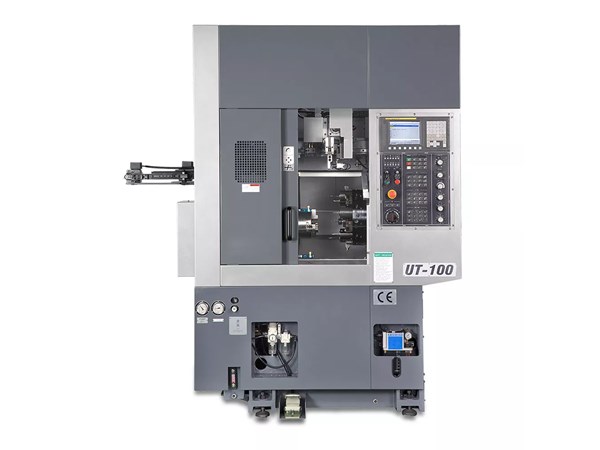 Accuway UT-100 CNC Lathe Integrated Loader Lathe